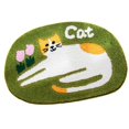 thumbnail image 3 of Felpudo de animales para puerta, felpudo de bienvenida, felpudo de interior, alfombra decorativa para baño, decoración del hogar, alfombra de suelo Gato, 3 of 8