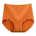 thumbnail image 4 of wcjm Yellow Women's Briefs Women's Underwear Comfortable High Waist Briefs Without Seam Breathable No Show Underwear Women, 4 of 6