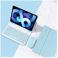 thumbnail image 1 of Étui Clavier pour IPad 11 Pouces 2021/2020 avec Souris, Rétroéclairés Détachables Slim, 1 of 5