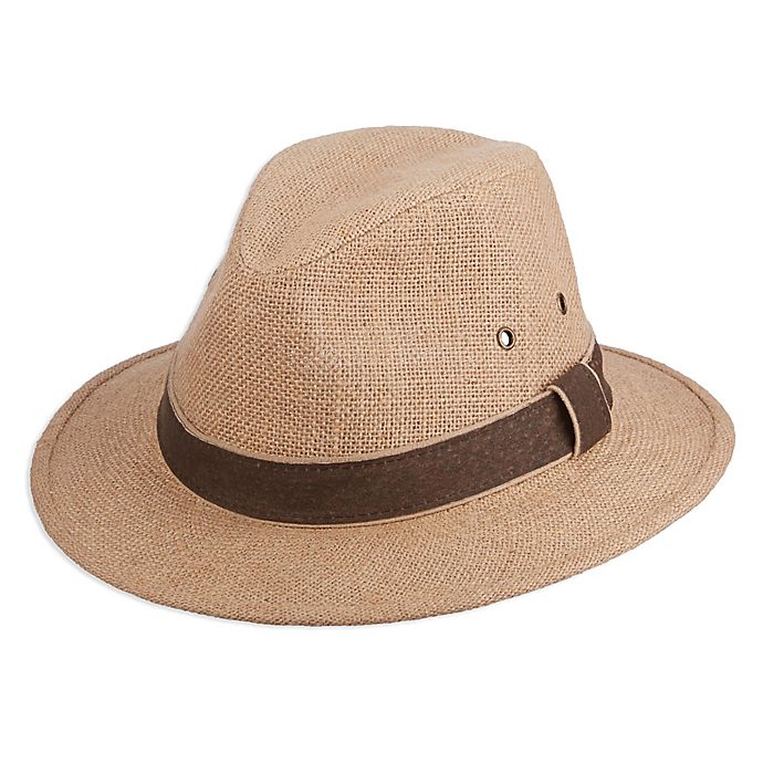 DPC X-Large Hemp Safari Hat in Camel 