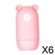 thumbnail image 1 of 6 Sellos De Rodillo De Protección Reutilizables Seguros Para Identificación, Información Personal, Privacidad, Color Rosa, 1 of 9