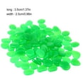 thumbnail image 6 of LIFKOME Green Luminous Aquarium Stones for Fish Tank Decoration 100Pcs Synthetic Material Glow in Dark Pebbles, 6 of 8