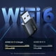 thumbnail image 2 of Adaptador WiFi UGREEN AX900 USB WiFi 6 para PC de escritorio, 2 of 7
