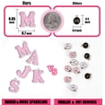 thumbnail image 2 of Straw Cover for Stanley Cup Accessories - Unique Letter Charms for Stanley Cups, Cute Flower & Cup Silicone Straws Topper Covers for 30 & 40 0z Tumbler with Handle, 10mm 0.4in Straw Cap, 2 of 8
