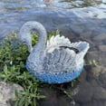 thumbnail image 4 of Animal Swan de Césped Decoración de Terraza 20x14x19cm CUTICAT Maceta cisne, 4 of 8