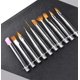 thumbnail image 4 of 1 juego con 10 pinceles de metal yuxing cabezales de repuesto para decoración de uñas dorado, 4 of 5