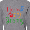 thumbnail image 4 of Inktastic I Love My Granny Long Sleeve T-Shirt, 4 of 5