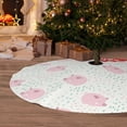 thumbnail image 6 of Yiaed Cute Pigs Print Christmas Tree Skirt , Tree SkirtsTree Mat for Christmas Winter Holiday Indoor Decorations-30", 6 of 7