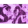 thumbnail image 1 of Ahgly Company Indoor Rectangle Abstract Purple Modern Area Rugs, 4' x 6', 1 of 4