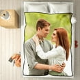 thumbnail image 1 of Personalised Picture Blankets Custom Photo Fleece Throw Blanket, 1 of 9