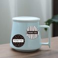 thumbnail image 3 of Visland 500Pcs/Roll Label Sticker Decorative Innovative Black Different Design Thank You Decals for Package, 3 of 7