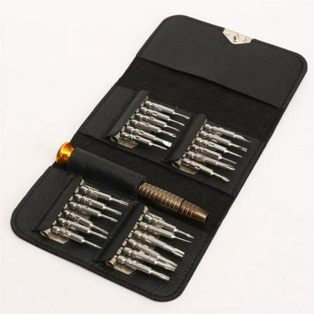 Tinymills 25 in 1 Pro Repair Tool Screwdriver Wallet Kit For MacBook Smart phones Air