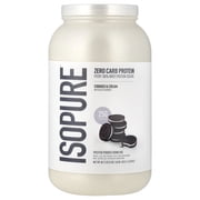 Isopure Zero Carb, Protein Powder, Cookies & Cream, 3 lb (1.36 kg)