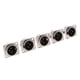 thumbnail image 4 of Adaptador de Conector XLR 3 Pin Macho Sunnimix 5pcs, 4 of 8