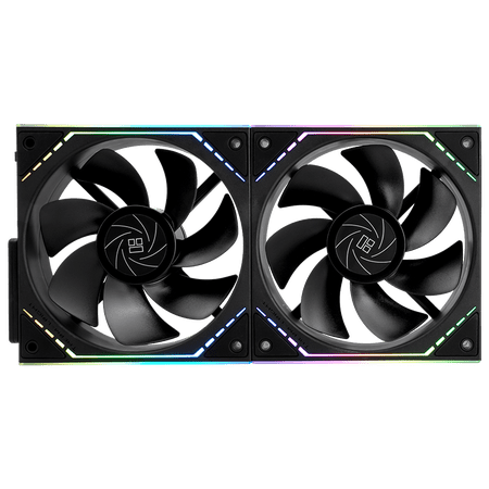 High Static Pressure Thermalright TL-M12Q X2 12CM Wireless 2000RPM ARGB Case Fan Plastic for Computer Cooling