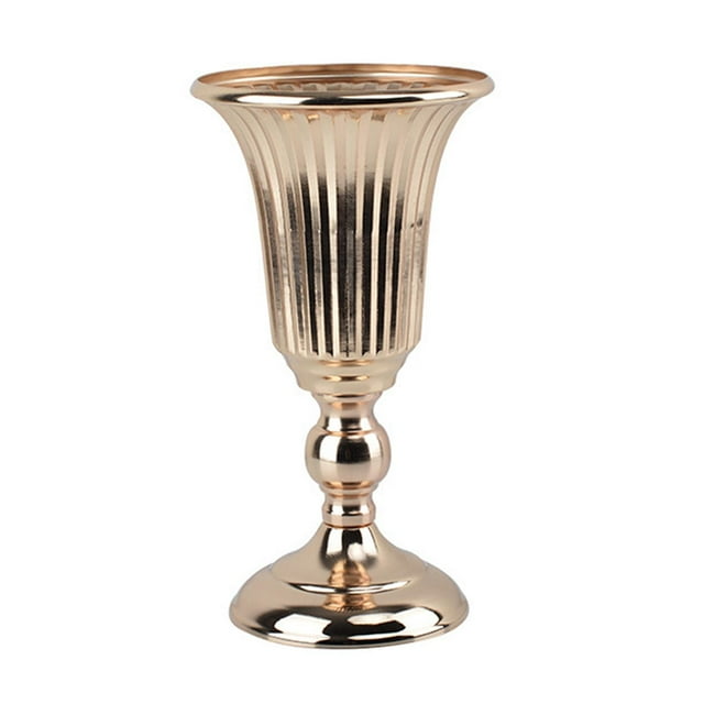 Jarrón decorativo de flores de estilo vintage para centros de mesa para el hogar, bodas y salas de estar. altura 27cm