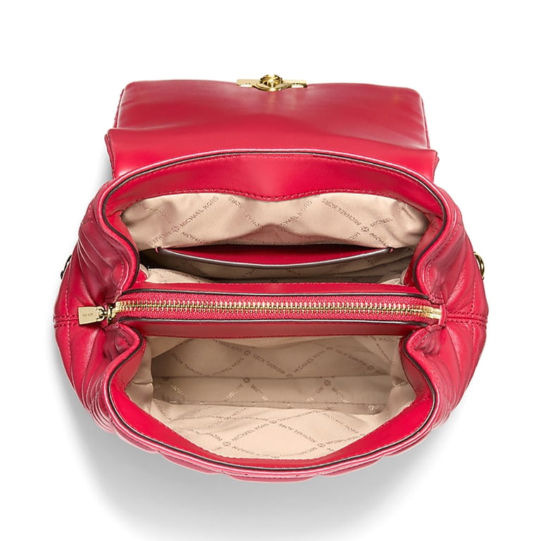 Michael Kors Red Saffiano Leather Mini Backpack Michael Kors Jaycee XS MINI Convertible Zip Pocket Backpack  main image 3
