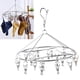 thumbnail image 1 of Percha para secar ropa, percha para secar ropa, percha de acero inoxidable para colgar ropa interior, percha con múltiples clips, tecnología avanzada, 1 of 12