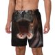 thumbnail image 1 of Balery Playful Baby Hippo Splash Bañador para hombre, shorts de playa de secado rápido con entrepierna y forro de compresión-3X-Large, 1 of 6