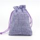 thumbnail image 1 of Bolsas de lino a prueba de polvo con cordones, bolsas de regalo de joyería, bolsas de embalaje, bolsa de almacenamiento reutilizable ligera, Almacenamiento y organización del hogar Púrpura claro 7*9cm Monstrate HA075325-05, 1 of 6