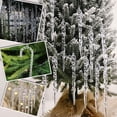 thumbnail image 2 of 12Pcs Glass Icicle Ornaments Christmas Decoration Acrylic Clear Icicles Set Plastic Christmas Tree Ornament Xmas Wedding Party, 2 of 5