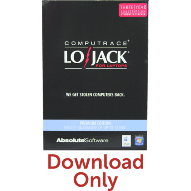 Lojack Premium Student Edition 3yr Subscription Esd Pt Ljp Re Sci Rc 36 Walmart Com Walmart Com