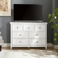 thumbnail image 2 of Modern Farmhouse 7 Drawer Dresser Chests, Dressers for Bedroom, Wood Rustic TV Stand of Drawers Closet Organizer & Storage Clothes for Living Room, Hallway, 2 of 12