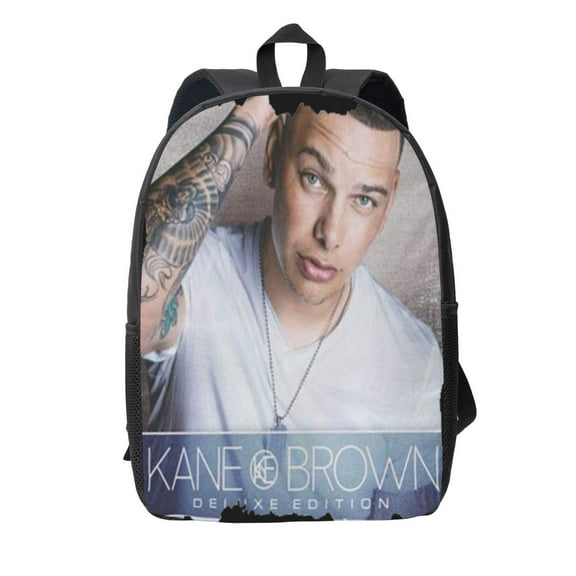 Kane Brown Backpack Simple Lightweight Backpack Fashion Travel Backpack Laptop Backpack 17 Inch