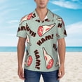 thumbnail image 3 of Space Afro Girl Mens Hawaiian Shirt Short Sleeve Casual Button Up Tropical Summer Beach Shirt, 3 of 9