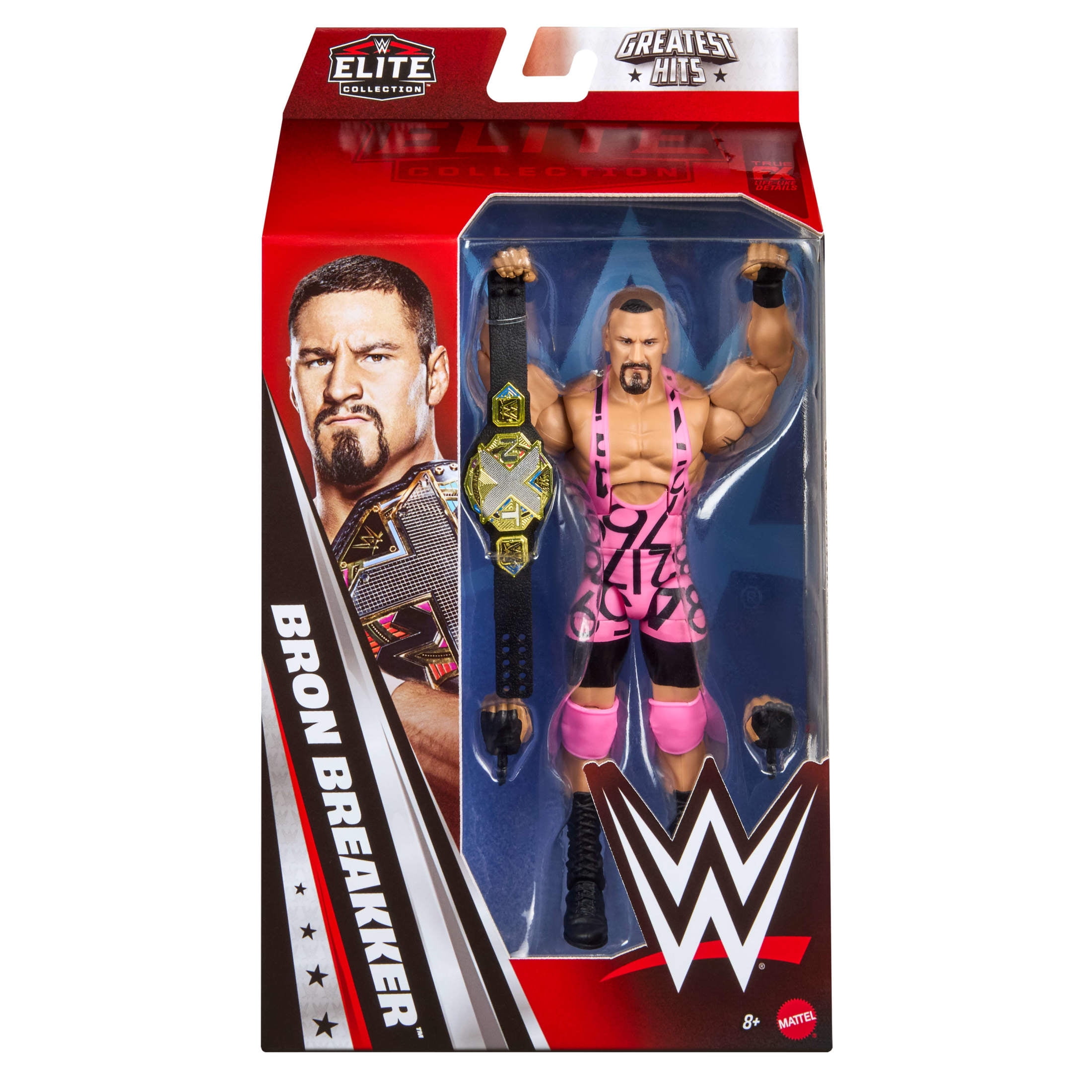 WWE Elite Action Figures, 6-inch Collectible Set with Articulation & Accessories (Styles May Vary)