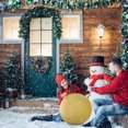 thumbnail image 2 of Fiudx Liquidación De Ahorros De Verano Adornos Navideños Inflables, Adornos De Bolas Navideñas De Gran Tamaño Para Decoraciones De Patio De Navidad, Interiores Y Exteriores, 2 of 7