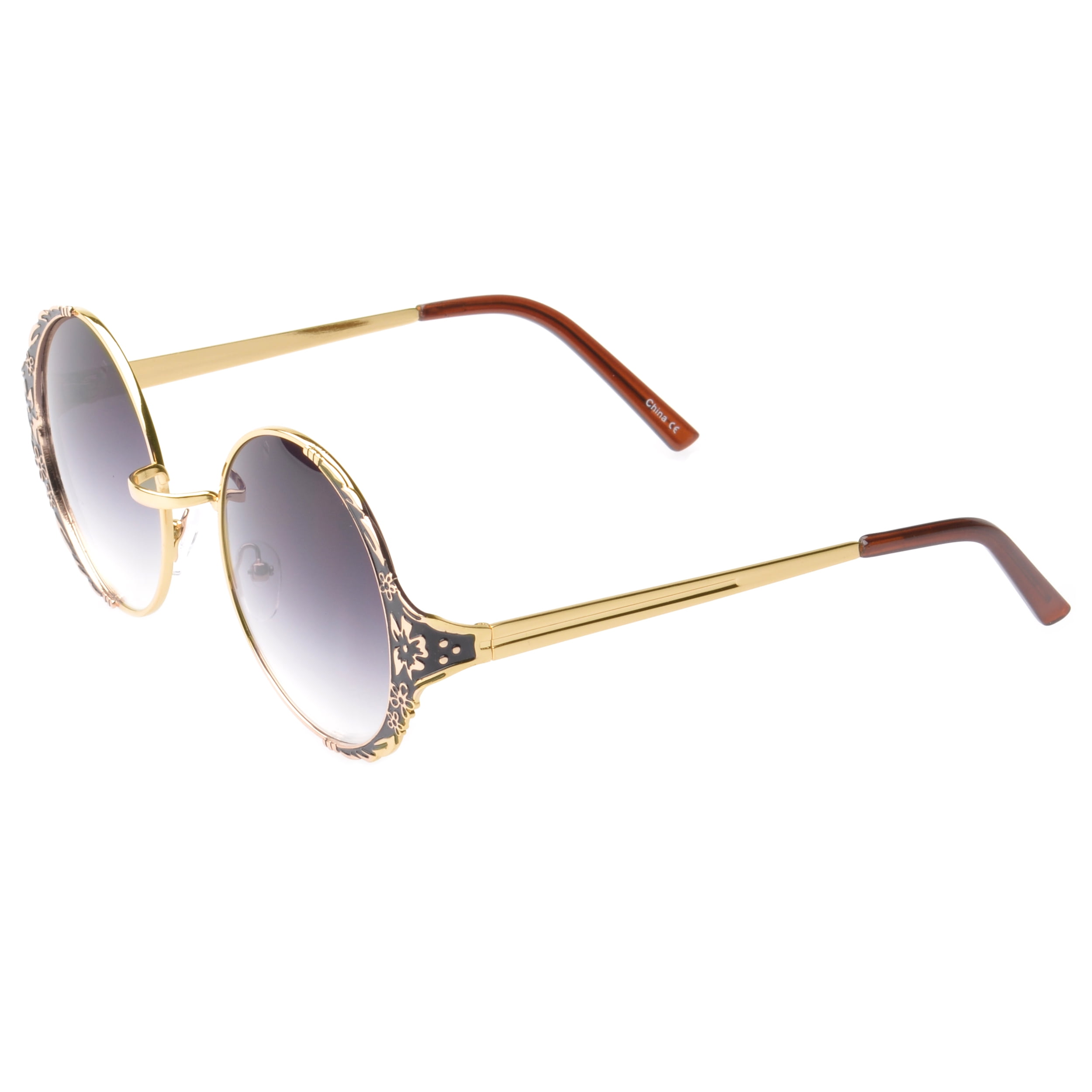 Rétro Lunettes De Soleil Femme Polarisées Vintage Petit Visage - Foto 2