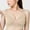Khaki, variant on Fengqque Mother's Plus Size Nursing Soft Comfort Fit Bra Ultra-thin Lace Without Steel Ring Breast Upward Opening Feeding Bra