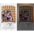 thumbnail image 2 of Caroline's Treasures LH9084CNL Newfoundland Fall Leaves Portrait Ceramic Night Light, 6x4x3", multicolor, 2 of 2
