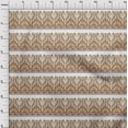 thumbnail image 3 of oneOone Georgette Viscose Tissu Feuilles & Imprimé Floral BTY 42 Pouces de Large, 3 of 4