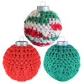 thumbnail image 3 of Ganfancp Bola de Navidad Fiesta Navideña Colgantes Decorativos Colgantes Árbol de Navidad Tejidos a Mano Ofertas Del Día Liquidación 1*Bola de Navidad de Punto, 3 of 3