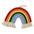 thumbnail image 1 of Fiudx Decoración del hogar Tapiz de 7 colores tejido a mano con borlas para colgar en la pared, 1 of 2