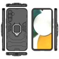 thumbnail image 4 of ELEHOLD Rugged Case for Samsung Galaxy A34 5G,Metal Folding Ring Holder Kickstand Military Grade Shockproof Protective Slim Lightweight Case for Samsung A34 5G,Black, 4 of 8