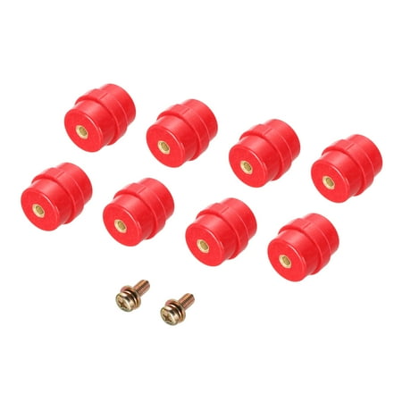 

Insulator 8pcs SM40 High Strength Standoff Insulators with M8 Screw for Power Distribution Cabinet