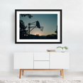 thumbnail image 2 of SUNRISE HOOPS - Albuquerque New Mexico Photography Basketball Sunset Minimalist Black Framed Wall Art Print 20 x 30 inches, 2 of 4