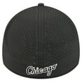 thumbnail image 4 of Men's New Era  Black Chicago White Sox 39THIRTY A-Frame Perforated Flex Hat, 4 of 5