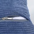 thumbnail image 2 of Solid Color Corduroy Waist Throw Pillow Case Corn Kernels Soft Cushion Cover, 2 of 5
