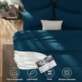 thumbnail image 2 of Queen Comforter Set, Grey 7 Pieces Bed in a Bag All Season Bedding, with Stitch Quilted Comforter Flat Sheet Fitted Sheet Pillowcases, 2 of 9