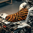 thumbnail image 4 of Binienty Tiger Print ATV Seat Cover Water Resistance ATV Seat Cushion Cover Compatible with Sportsman,Rancher,Foreman,Scrambler, 4 of 7