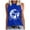 Blue, variant on TSADFHJI White Tshirt Women Womens Summerdresses Beach Graphic Tank Tops Summer Casual Tanks Vest Country Music Vintage Tank L White