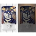 thumbnail image 2 of Caroline's Treasures 7173CNL Fall Leaves Siberian Husky Ceramic Night Light, 6x4x3", multicolor, 2 of 2