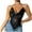 Black, variant on Sequin Crop Tops for Women Sparkly Halter Neck Cropped Tank Tops Backless Chain Closure Glitter Shirts for Club Party Tops Silver M