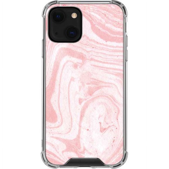 Skinit Marble Pink Marbling iPhone 14 Clear Case