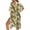 Tropical Hibiscus Palm Leaves, variant on Xoenoiee Blue Butterfly Pattern Summer Kimonos for Women Boho Half Sleeve Flowy Cardigans Swimsuit Beach Cover Ups for Women Swimwear Beachwear