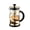 Gold, variant on HausRoland Glass French Press for Tea and Coffee 27 fl oz (800 ml) Glass Cafetiere Coffee Brewer, Gold Color